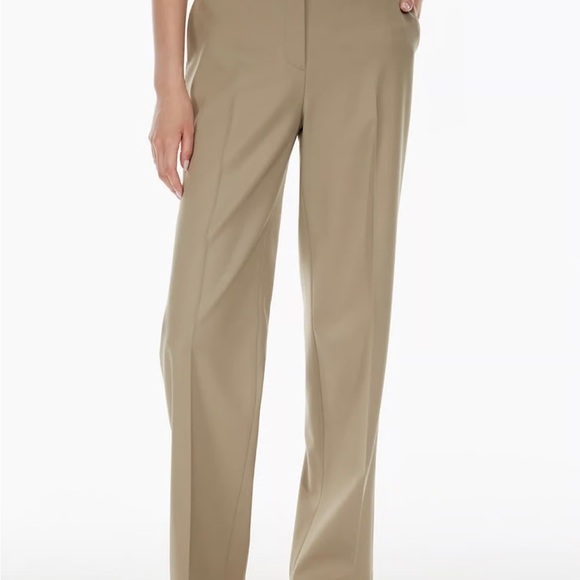 Babaton Pants - Babaton Tan agency pants size 0